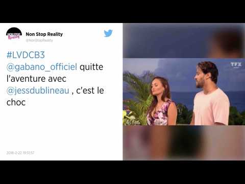 VIDEO : La Villa des Coeurs Briss : Gabano quitte l'aventure avec Jesseka !