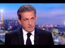 Nicolas Sarkozy réagit après sa garde à vue : 
