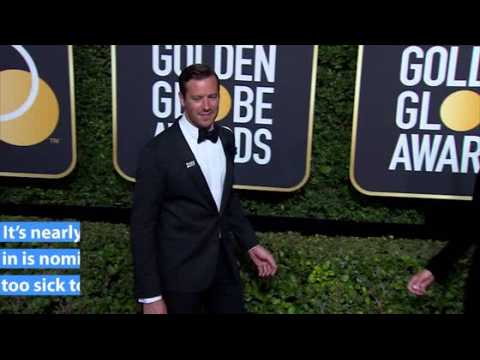 VIDEO : Armie Hammer Fought Off Illness to Attend Oscars
