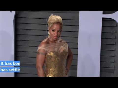 VIDEO : Mary J. Blige settles divorce