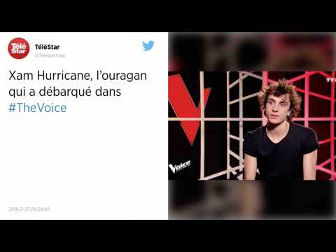 VIDEO : The Voice : Xam Hurricane dchire tout avec une reprise de 