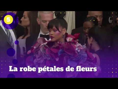 VIDEO : En 2017 Rihanna s'est lâchée ! Découvrez ses looks excentriques