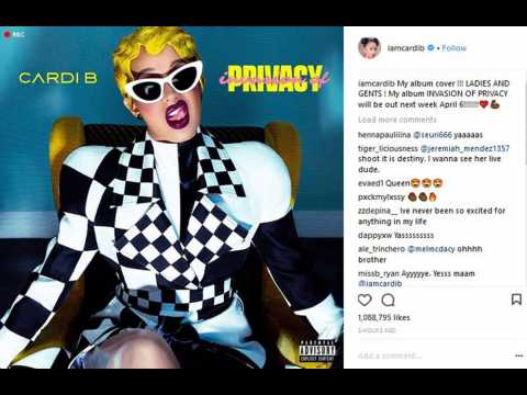 VIDEO : Cardi B unveils album tracklist