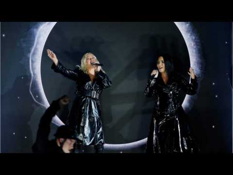 VIDEO : Christina Aguilera, Demi Lovato Join For New Girl-Power Song