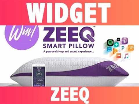 VIDEO : WIDGETS : ZEEQ the smart pillow : Le coussin intelligent connect !