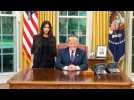 Kim Kardashian reçue à la Maison Blanche par Donald Trump pour parler de la réforme carcérale (vidéo)