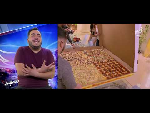 VIDEO : Une pizza gante pour Jaja ! (Les Anges 10) - ZAPPING PEOPLE DU 30/05/2018