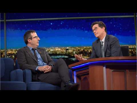 VIDEO : John Oliver & Stephen Colbert Team Up