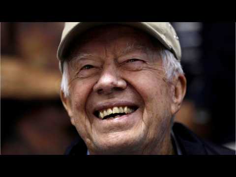 VIDEO : Jimmy Carter Has Left The Hospital!