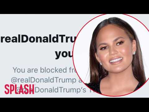VIDEO : Donald Trump Blocks Chrissy Teigen on Twitter