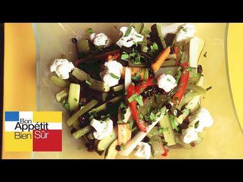 Légumes marinés à la coriandre