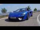 McLaren 570S Spider Driving Video in Vega Blue | AutoMotoTV