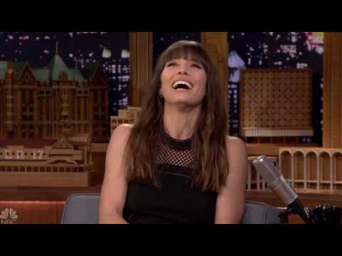 VIDEO : Jessica Biel And Jimmy Fallon Talk About Her Son's Swagger