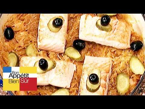 Choucroute de saumon à la russe