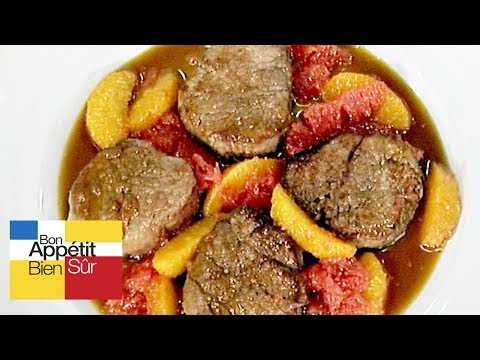 Médaillon de veau au miel