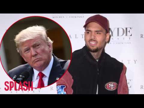 VIDEO : Chris Brown Slams Donald Trump's 'Roughen Up Thugs' Speech