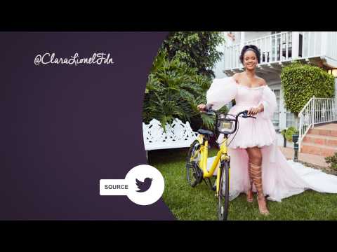 VIDEO : Rihanna offre des vélos aux enfants du Malawi !