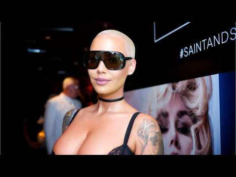 VIDEO : Amber Rose Considering Breast Reduction Surgery