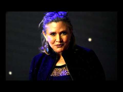 VIDEO : Carrie Fisher Gets 'Amazing' Star Wars Send Off