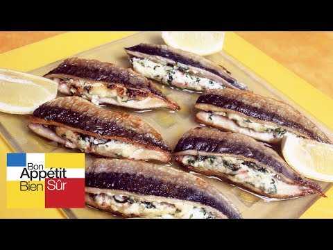 Sardines farcies aux blettes et panzetta