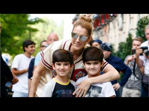 VIDEO : Celine Dion Shops With Twin Sons in Paris