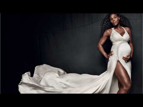 VIDEO : Tennis Star Serena Williams Shows Off Baby Bump in Vogue's September Issue