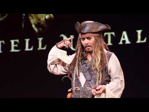 VIDEO : Johnny Depp's Surprise Visit