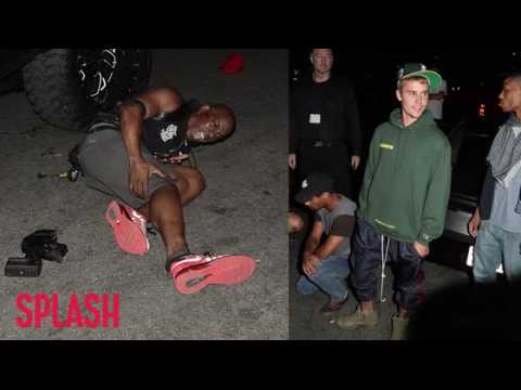 VIDEO : Justin Bieber Accidentally Hit Photographer With Pickup Truck