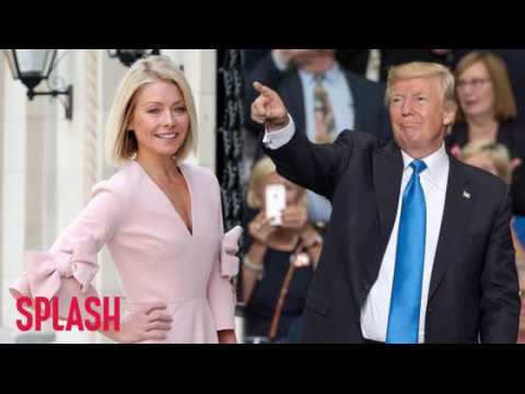 VIDEO : Kelly Ripa Warned Donald Trump Not to Run for President