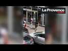Terrorisme : les images de l'interpellation du suspect mercredi à Marseille