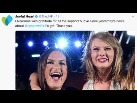 VIDEO : Taylor Swift Donates Generously to Help Abuse Victims