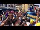 Tour de France à Marseille : la caravane déambule sur le Vieux-Port