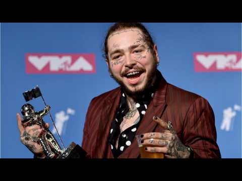 VIDEO : Rapper Post Malone In Minor Traffic Accident In Beverly Hills