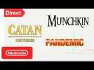 Pandemic, Munchkin, Catan Universe & More! - Nintendo Switch | Nintendo Direct 9.13.2018