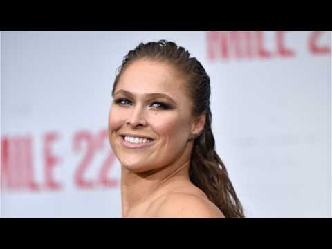 VIDEO : Ronda Rousey Supports Crown Jewels