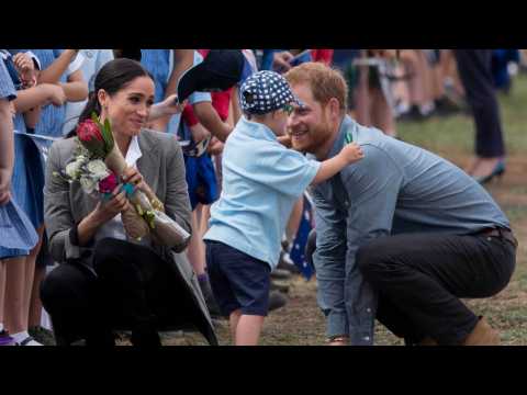 VIDEO : A 5-Year-Old Boy Breaks Royal Protocol To Hug The Duke & Duchess Of Sussex