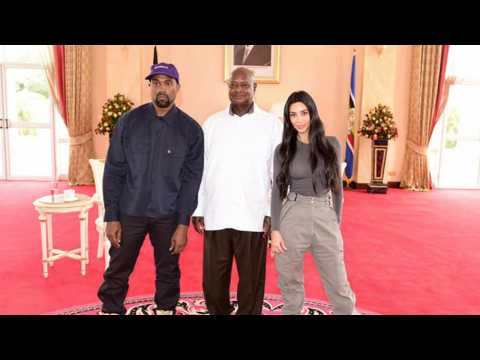 VIDEO : Kanye Gives Ugandan Leader Sneakers