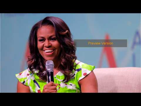 VIDEO : Michelle Obama Announces Stadium Tour To Support Book
