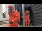 Formation des sapeurs-pompiers aux risques chimiques
