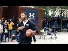 Basket-NBA : la leçon de shoot de Stephen Curry... à Paris