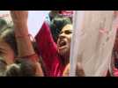 Manifestation à New Delhi après le viol d'une étudiante