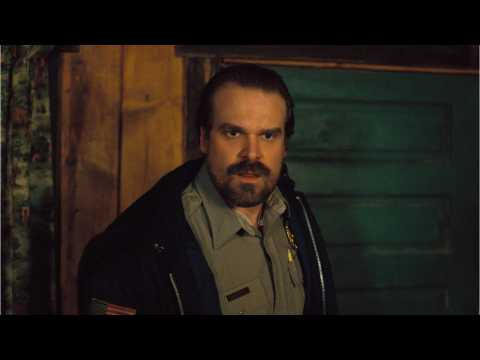 VIDEO : David Harbour Officiates A Wedding