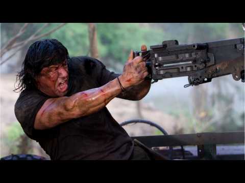 VIDEO : Sylvester Stallone Hits The Gym For 'Rambo 5'