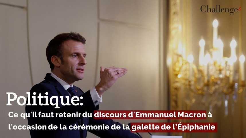 Le Discours De Macron Aux Boulangers Pour L Epiphanie Challenges