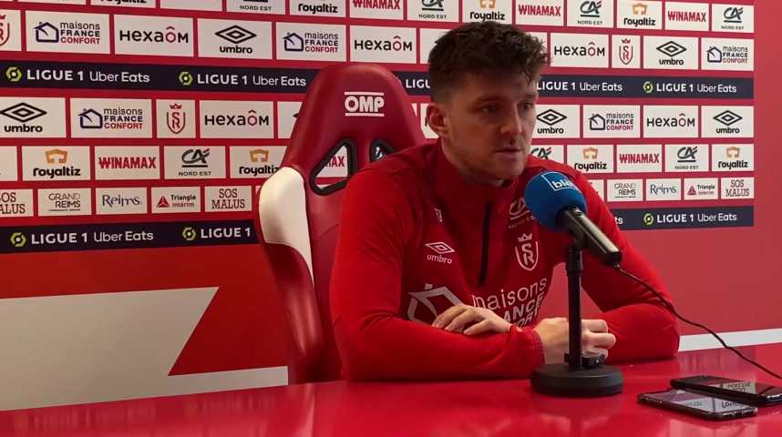 Vidéos Thomas Foket avant Reims Nice L union