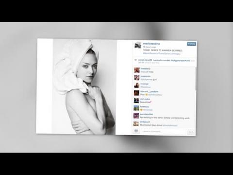 VIDEO : Amanda Seyfried Poses Topless In Sexy Photo Shoot