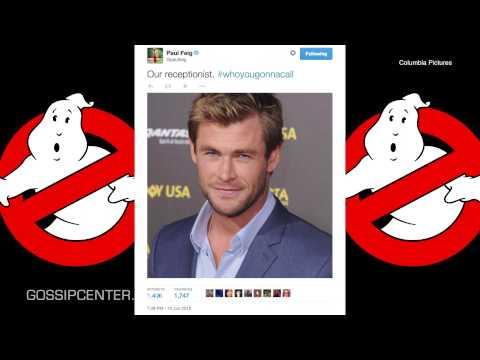 VIDEO : Chris Hemsworth Joins ?Ghostbusters? as Receptionist