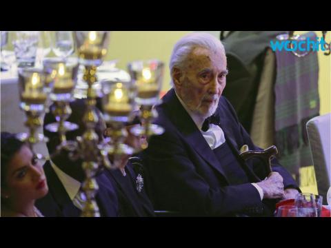 VIDEO : 'Lord of the Rings' Actor Christopher Lee Dies at 93