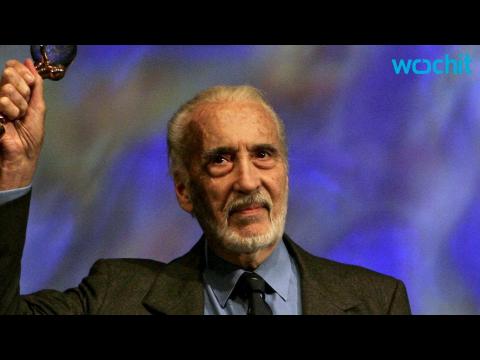 VIDEO : Legendary Actor Christopher Lee Passes Away at 93