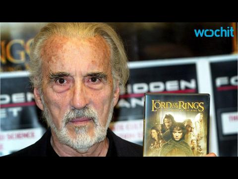 VIDEO : Lord of the Rings Star Christopher Lee Dead at Age 93